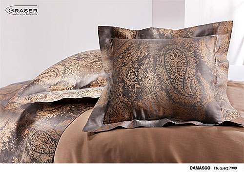 GRASER luxury bed linen - damask and print - mod. Damasco