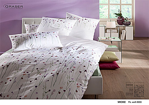 GRASER luxury bed linen - damask and print - mod. Wicke