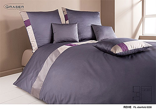 GRASER luxury bed linen - mako satin multi colour - mod. reihe