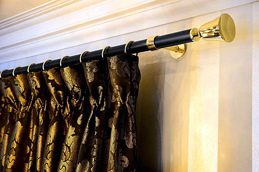 INTERSTIL curtain rods brass 25 - 35mm
