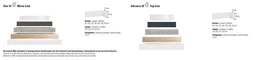 Movie Line / Top Line bed frames star and advance