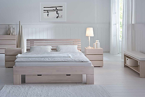 HASENA Wood Line bed classic-massa-litto