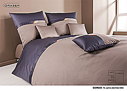 GRASER luxury bed linen - mako satin multi colour - model Giorgio