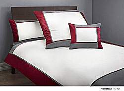 GRASER luxury bed linen - mako satin multi colour - model Mondrian
