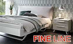HASENA Fine-Line - Betten aus massiver Buche, Kernbuche und Nussbaum
