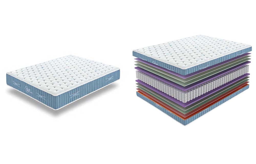 pocket springs mattress from DUPEN