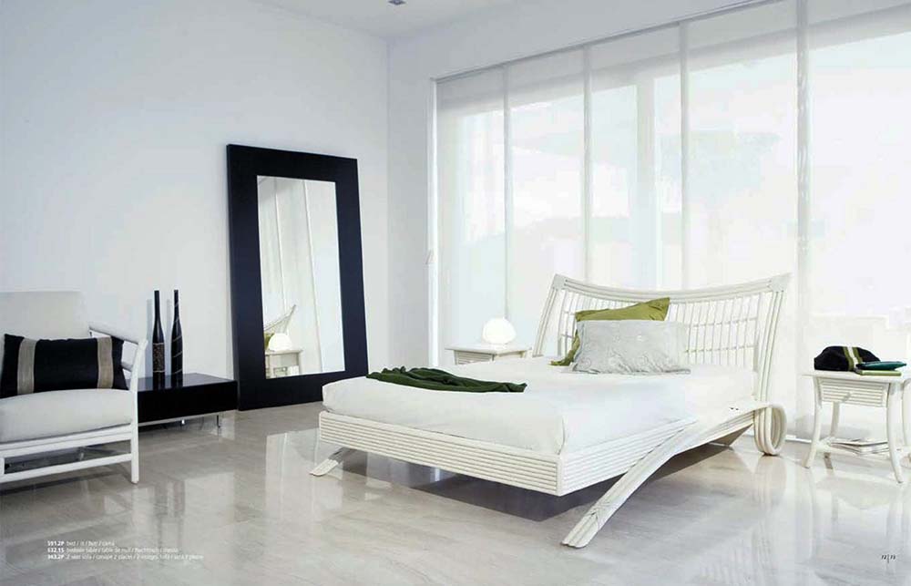 cane bed from RATTANDECO