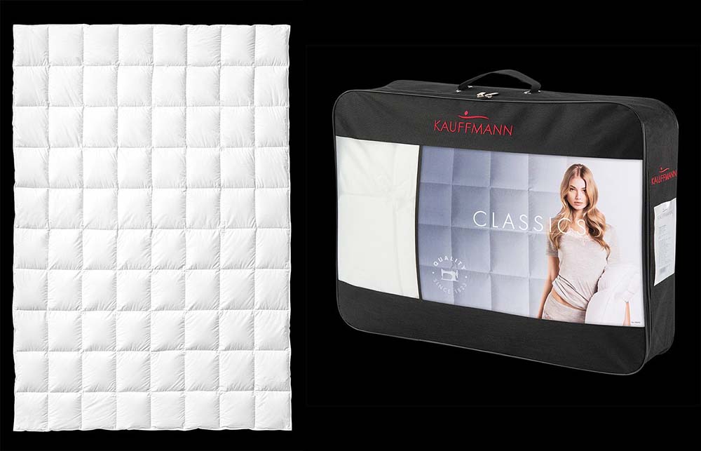down duvet from SANDERS-KAUFFMANN