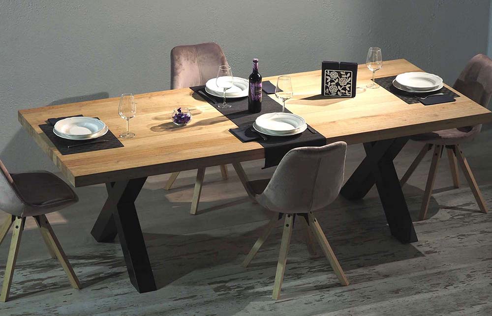 Eichentisch Aconcagua von Oak & Iron