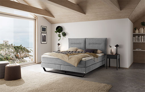 HASENA cama boxspring modern-andrew-lucy