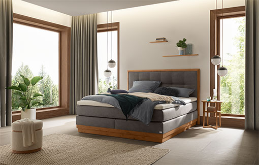 HASENA cama boxspring modern-gavin-leona