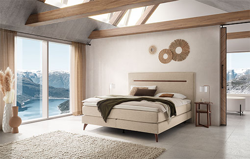 HASENA cama boxspring modern-june-billie