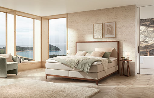 HASENA cama boxspring modern-lea-zelda