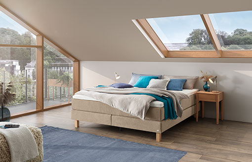 HASENA boxspring bed carlota