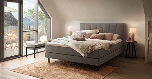HASENA boxspring bed donna