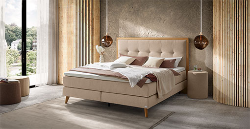 HASENA boxspring bed marisol