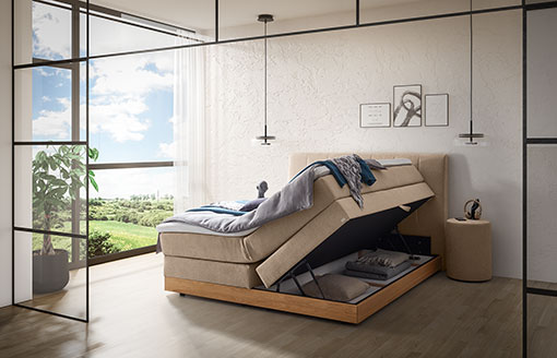 HASENA boxspring bed pedrosa