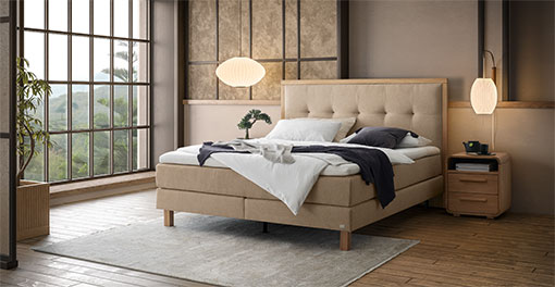 HASENA boxspring bed solara