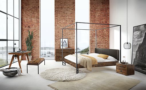 HASENA Factory-line Bett loft18-cielo-obag