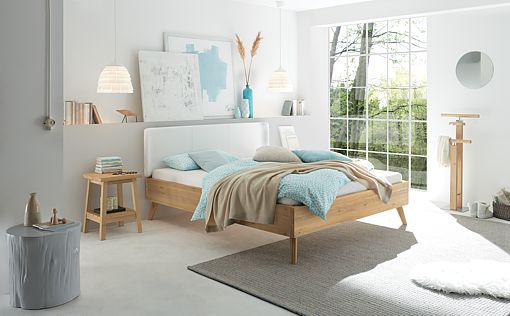 HASENA Oak wild standard Bett cadro23-leno-obag