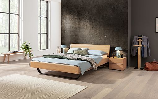 HASENA Wood Line bed premium18-slid-sandro