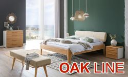 HASENA Oak Line - beds of solid oak and wild oak